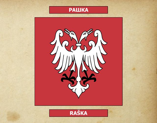 Emblem of Raška district (Serbia)